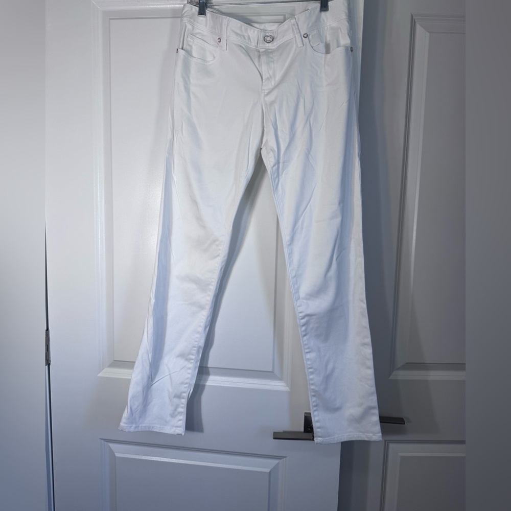 Lilly Pulitzer Crisp White Skinny Jeans